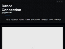 Tablet Screenshot of danceconnectionaz.com
